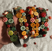 Image 2 of Button Headband