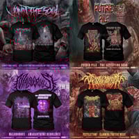 Image 1 of Vomit The Soul /Putrid Pile /Malodorous /Pestilectomy