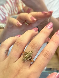 Image 4 of Statement Floral Ring