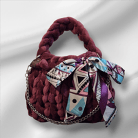 Image 4 of Lady Violet (mini handbag) (No Lining)