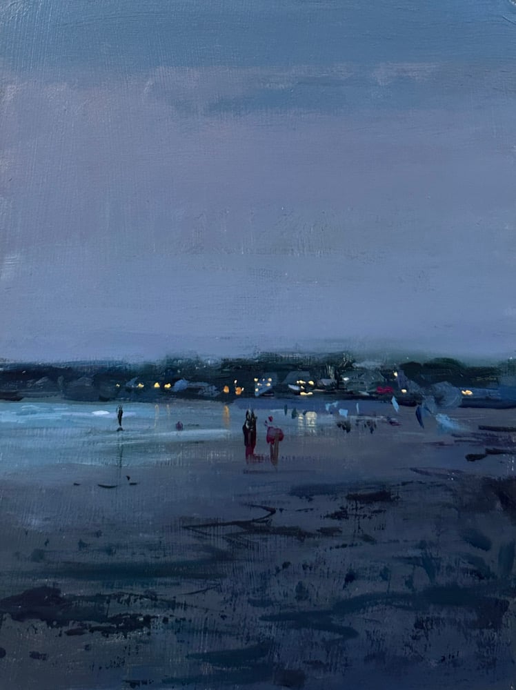 Image of A Beach at Night