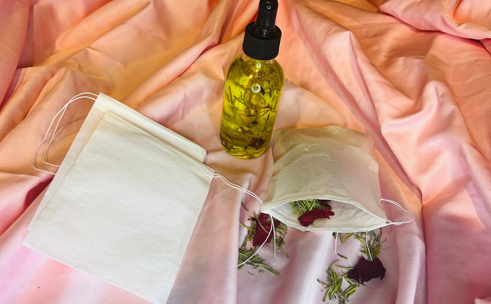 Image of Herbal Hair Tea Rinse Kit