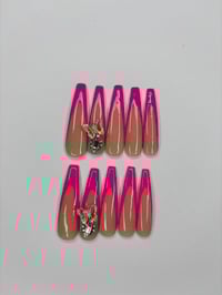 Pink Butterfly Gems (Size medium)