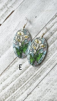 Image 5 of Fairy Tales Stained Window Earrings  