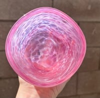 Image 2 of Pink whiskey glass