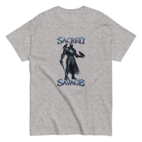 Image 11 of Unisex classic tee, Sacred Savage Ravens & Knight Warrior Tee