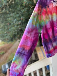 Image 5 of MEDUIM Mom I’m Scared Come Pick Me Up Tie Dye Hooodie