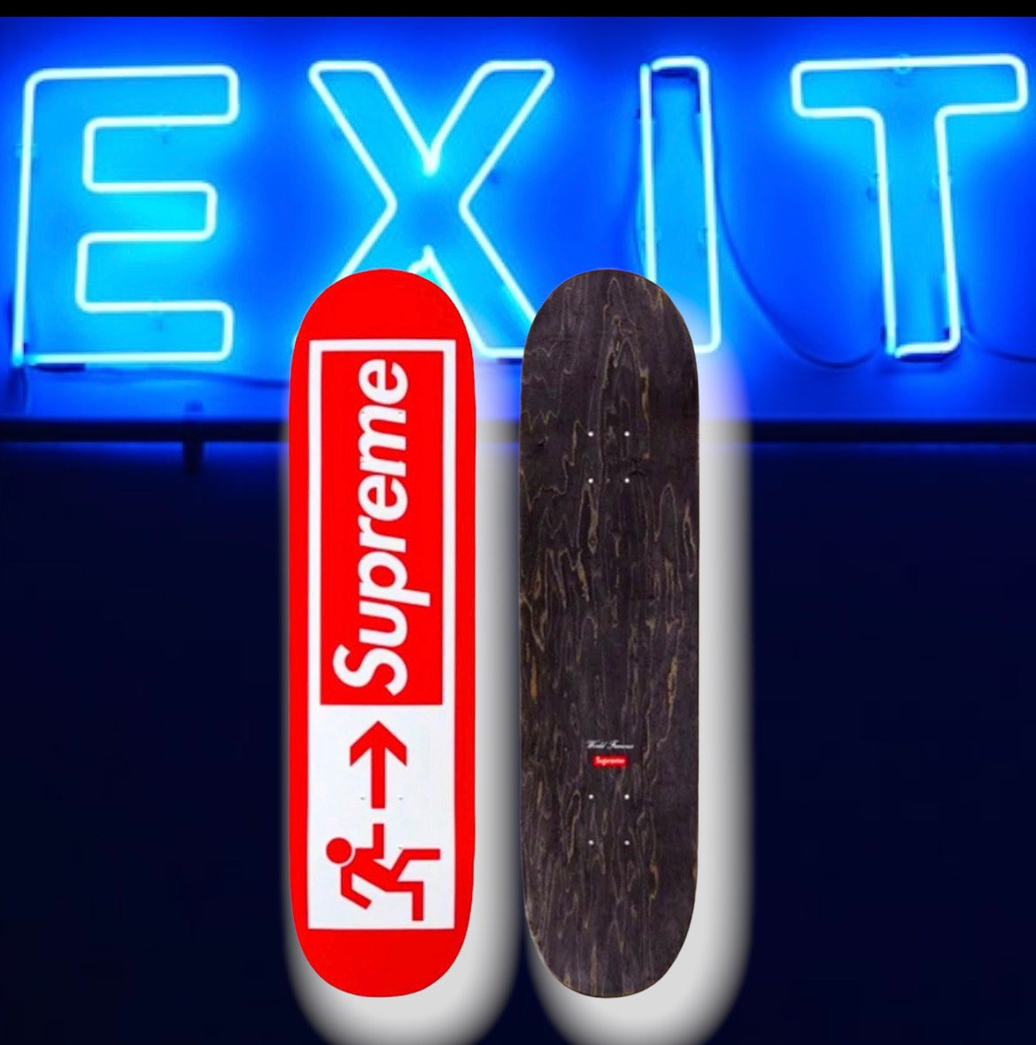 🆕 Supreme Exit 🚷 Skateboard🛹 | Pauly Vintage