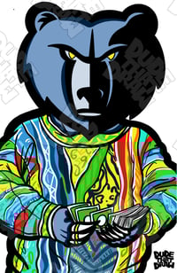 Image 6 of Notorious Grizz Print