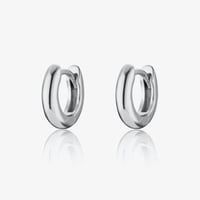 Image 1 of Scream Pretty Mini Silver Huggies