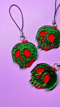 Image 1 of Poison Apple Phone Charm