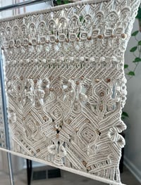 Image 2 of Scattered Leaves Macrame Wall Hanging