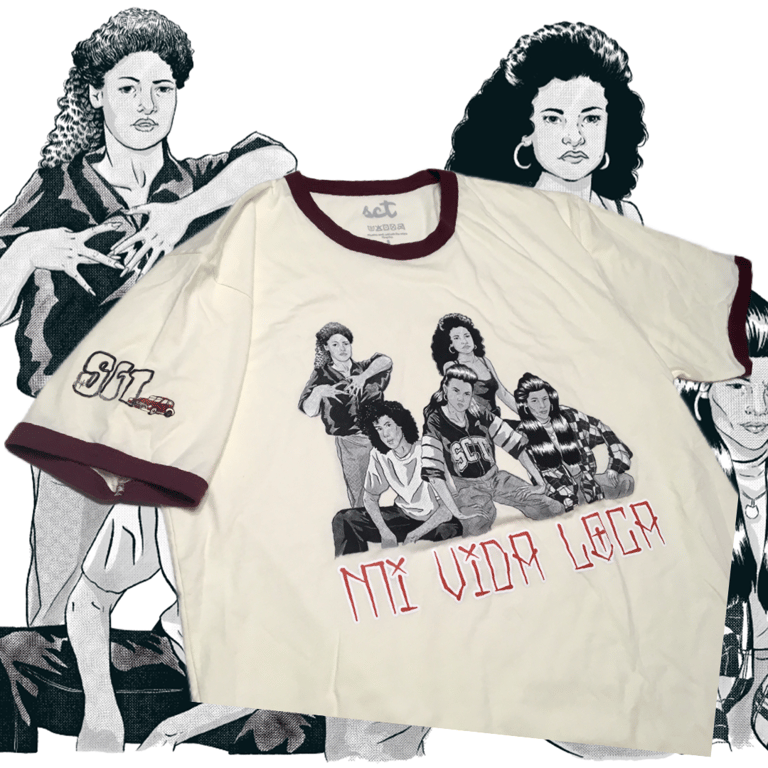 Mi Vida Loca [maroon ringer]  Image 5