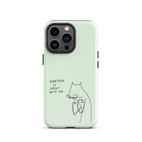 Image 19 of everyone is upset Tough Case for iPhone® 
