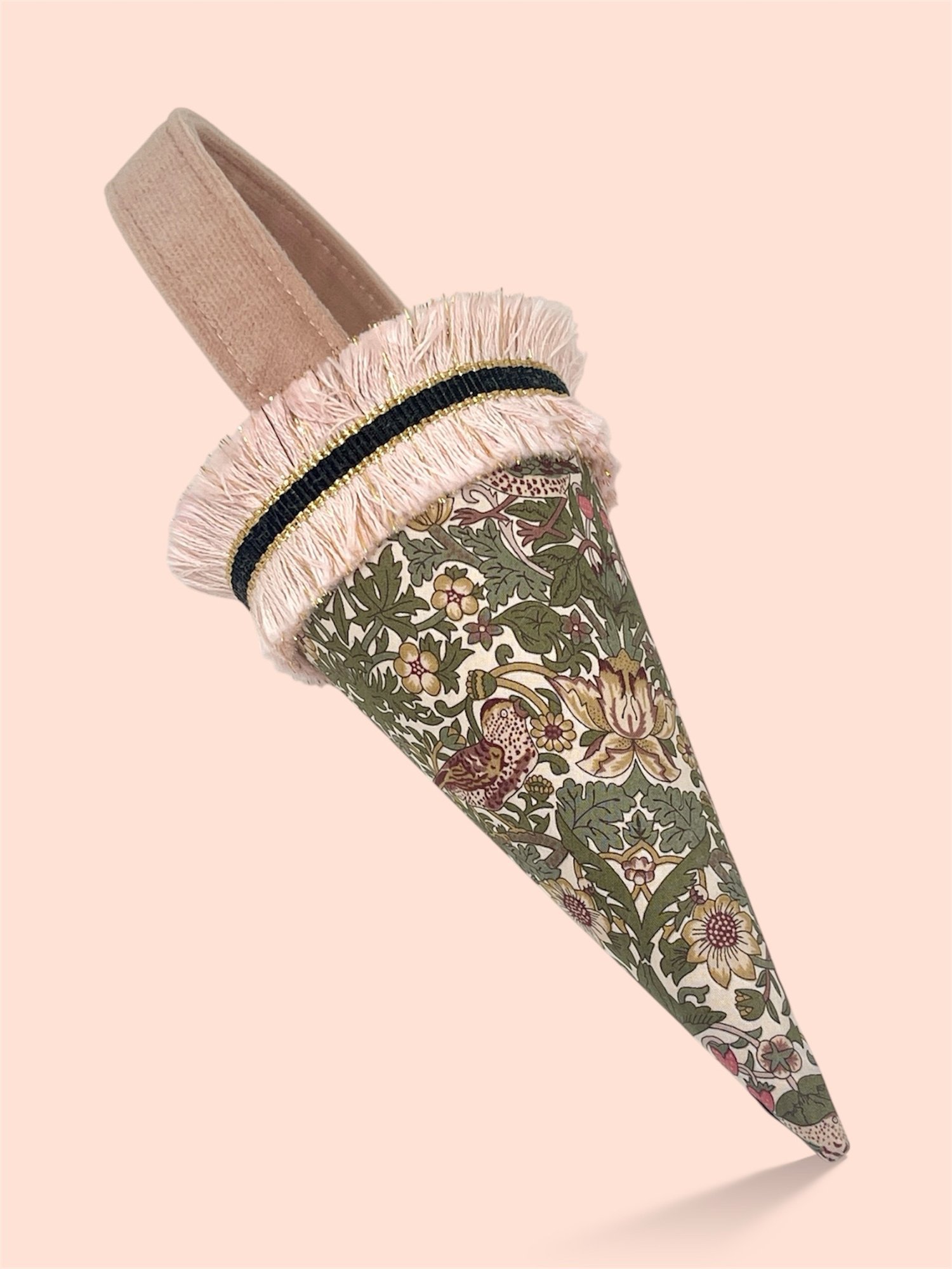 Image of Strawberry Thief Rosa/Oliven