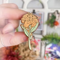 Image 3 of Jungkook Birth Flower Pin Collection