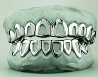 Image 3 of 10/10 Top and bottom Solid Silver grill 