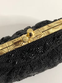 Image 3 of Floral Design Beaded Purse