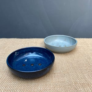 Image of Soap Dish - Blue