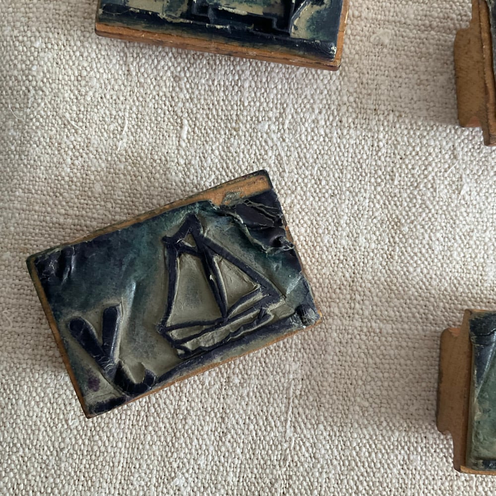 Image of Old Stamps (4 pieces) group 4