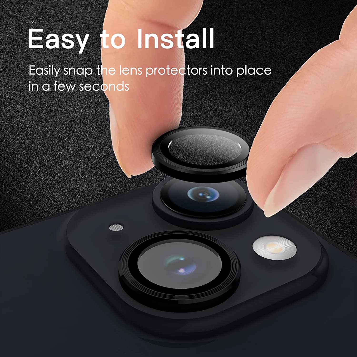 Image of 3D Camera Lens Protector for iPhone 14 Plus 13 Pro Max 12 Mini iPhone14 14Pro 13Pro 12Pro 14Plus Tem