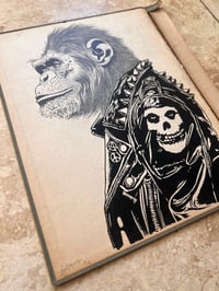 Image 4 of Punk Chimp Study#1