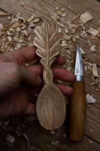 Image 1 of Oak leaf eating spoon