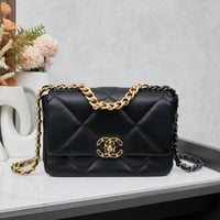 Image 1 of C Chain Bag - Black