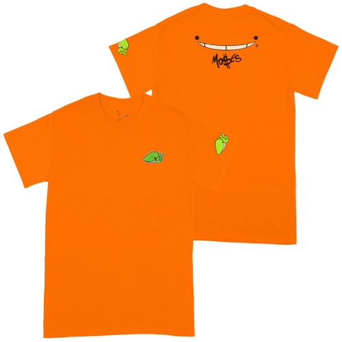 Image of “Frog Piqué” - T-Shirt [Tangerine]