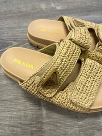 Image 2 of Pradà Woven Slides