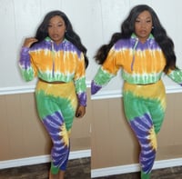 Image 2 of Tye dye tight set 