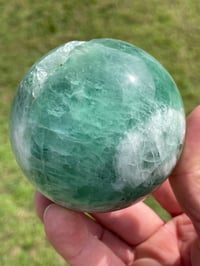 Image 8 of Green Fluorite Crystal Sphere #1862
