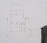 Image 4 of Graphite Water Tower Drawing 03225