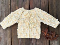 Image 2 of Hello Sunshine Baby Cardigan