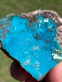 Image 2 of Chrysocolla On Matrix Specimen | Congo #2937