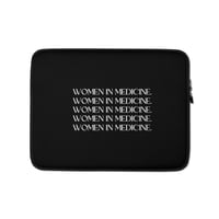 Image 2 of ON THE GO LAPTOP CASE - SHES FANCY FONT