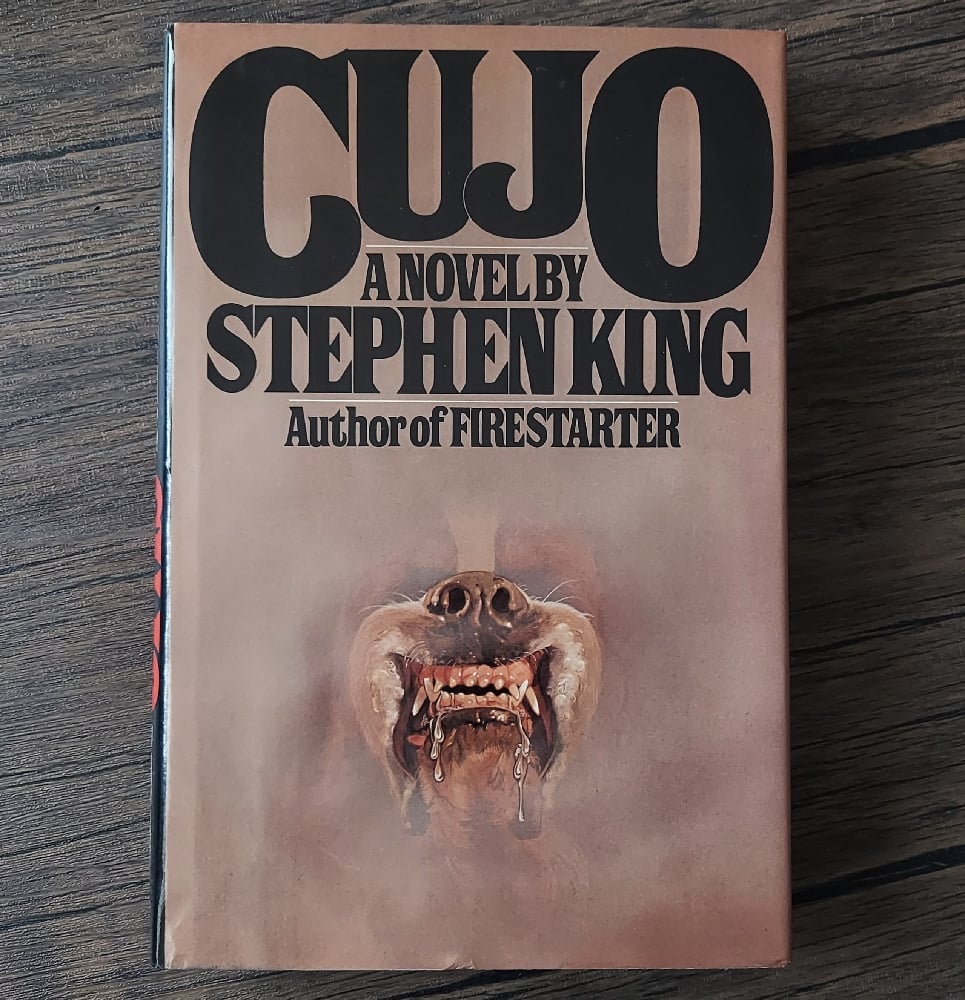Cujo, by Stephen King - First Edition