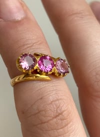 Image 1 of Triple Pink Sapphires