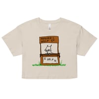 Image 3 of Women’s crop top I halp 