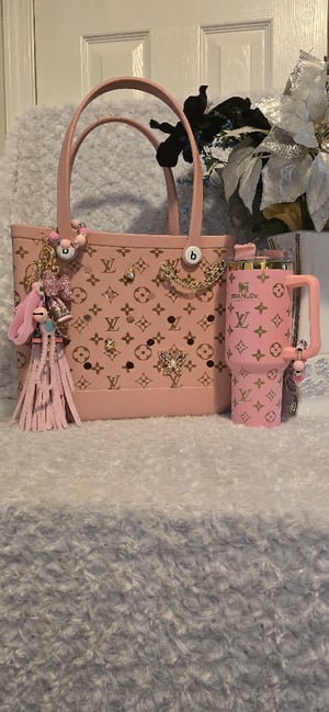 Image of Light Pink B0gg bag with Stan cup bundle