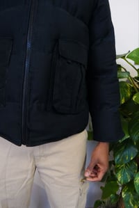 Image of Black Puffef Jacket 