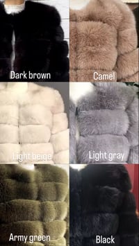 Image 4 of 100% Fox Fur Coat
