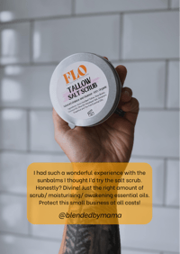 Image 4 of Tallow Salt Scrub - Face and Body Exfoliator