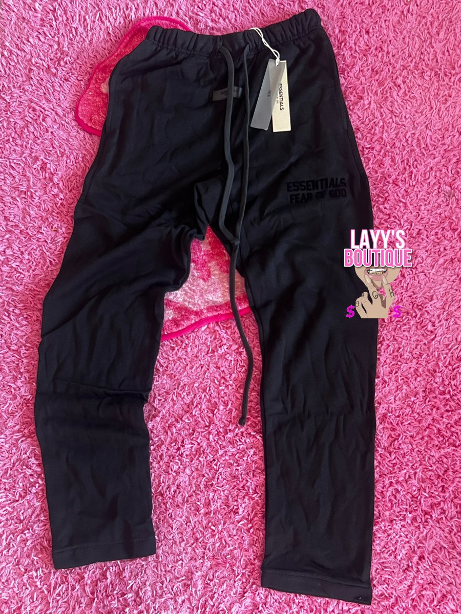 Black Essentials Flare Sweats | Layys Closet