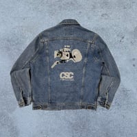 Image 1 of 90s ARRI CAMERA LEE DENIM JACKET - SIZE SMALL
