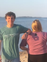 Image 2 of Don't Be A Clasper Comfort Colors T-Shirt