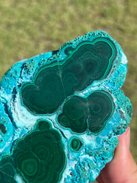 Image 10 of Malachite & Chrysocolla Polished Slab | Congo #2999