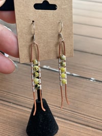 Image 1 of Copper Ladder Earrings