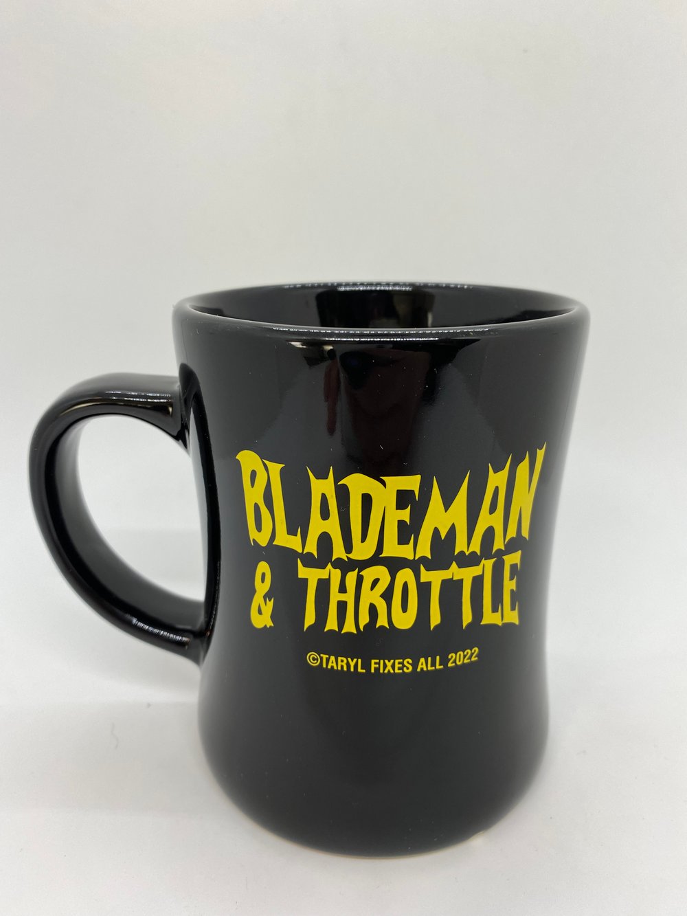 (Low Stock!) Blademan & Throttle 14oz Coffee Mug! (Big!) 