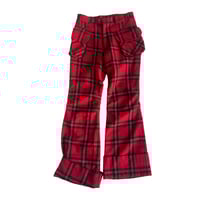 Image 1 of Betty's Blue plaid wool pants
